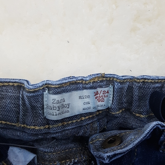 Zara baby boy Denim jeans  18-24 months - Picture 4 of 6